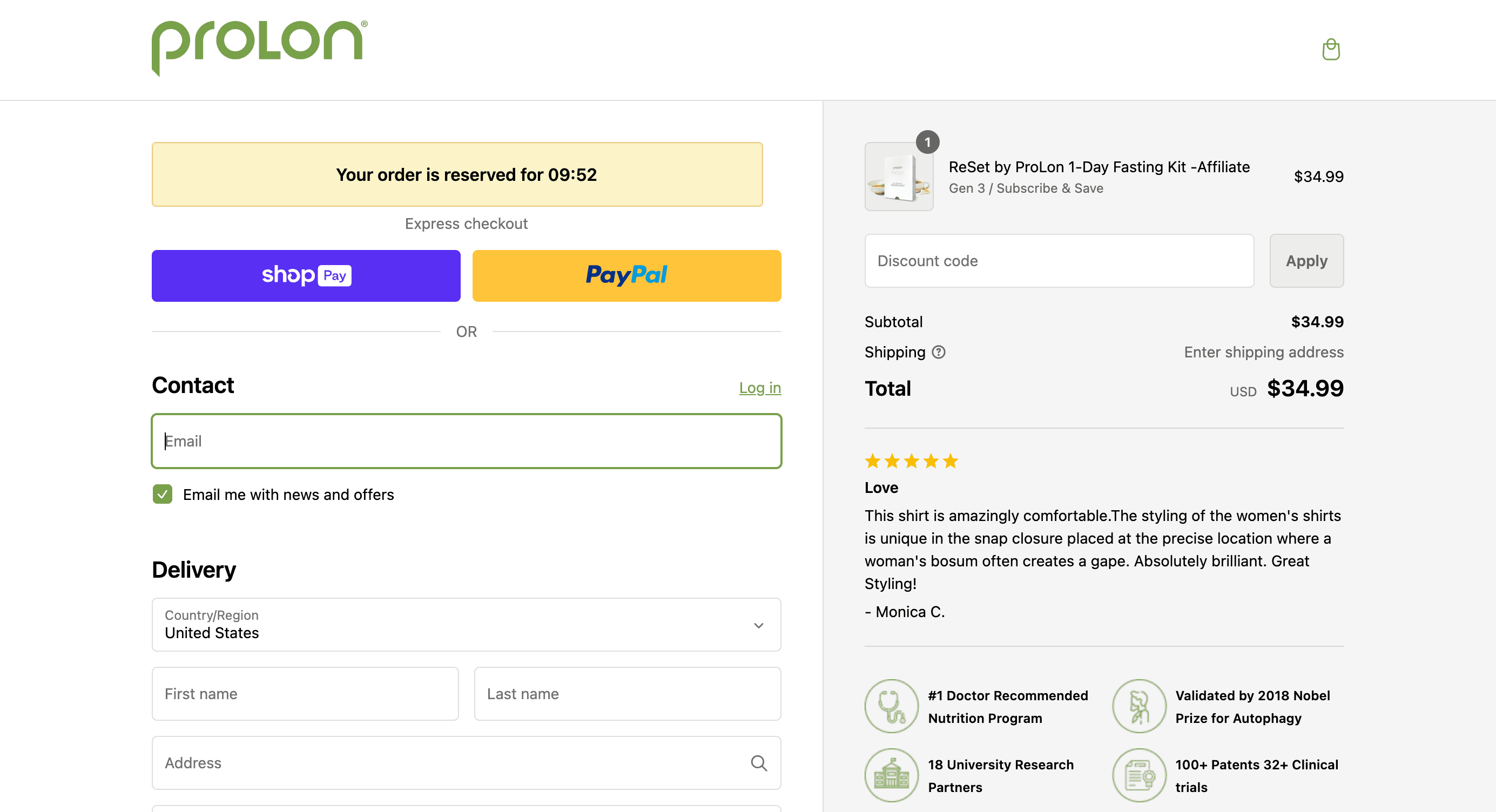 How to apply ProLon coupon code